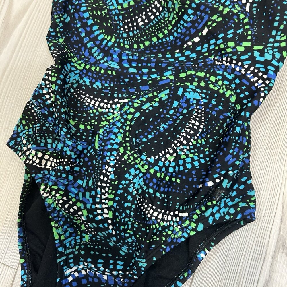 Speedo Womens Size 6 Racerback Athletic Training One Piece Swimsuit - Picture 4 of 11